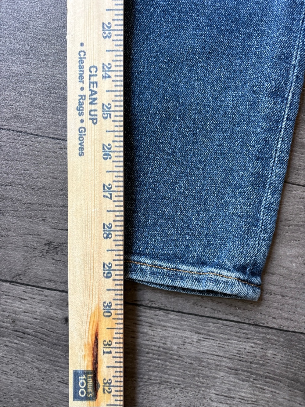 rag & bone Mid-Blue High-Rise Skinny Jeans - Picture 4 of 4